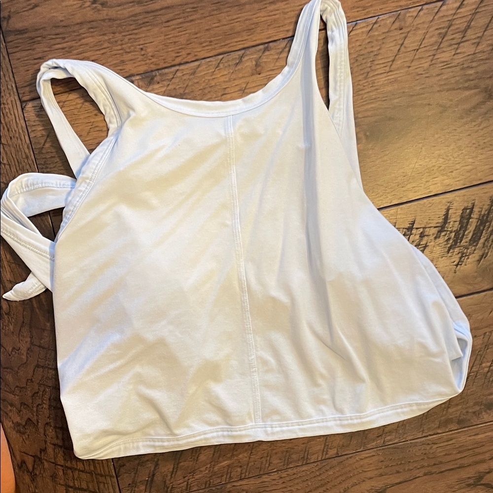 Lululemon Athletica White Tank Top
